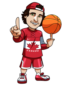 Sports Betting Canadian Basketball Mascot