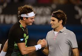 Raonic and Federer