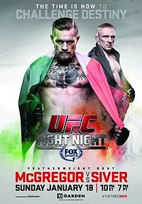 UFC Fight Night McGregor vs Siver