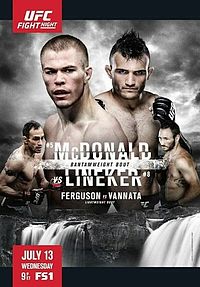 UFC McDonald vs Lineker