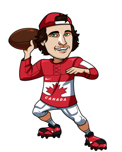 Sports Betting Canadian Mascot Football