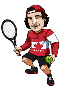 Sports Betting Canadian Tennis Mascot