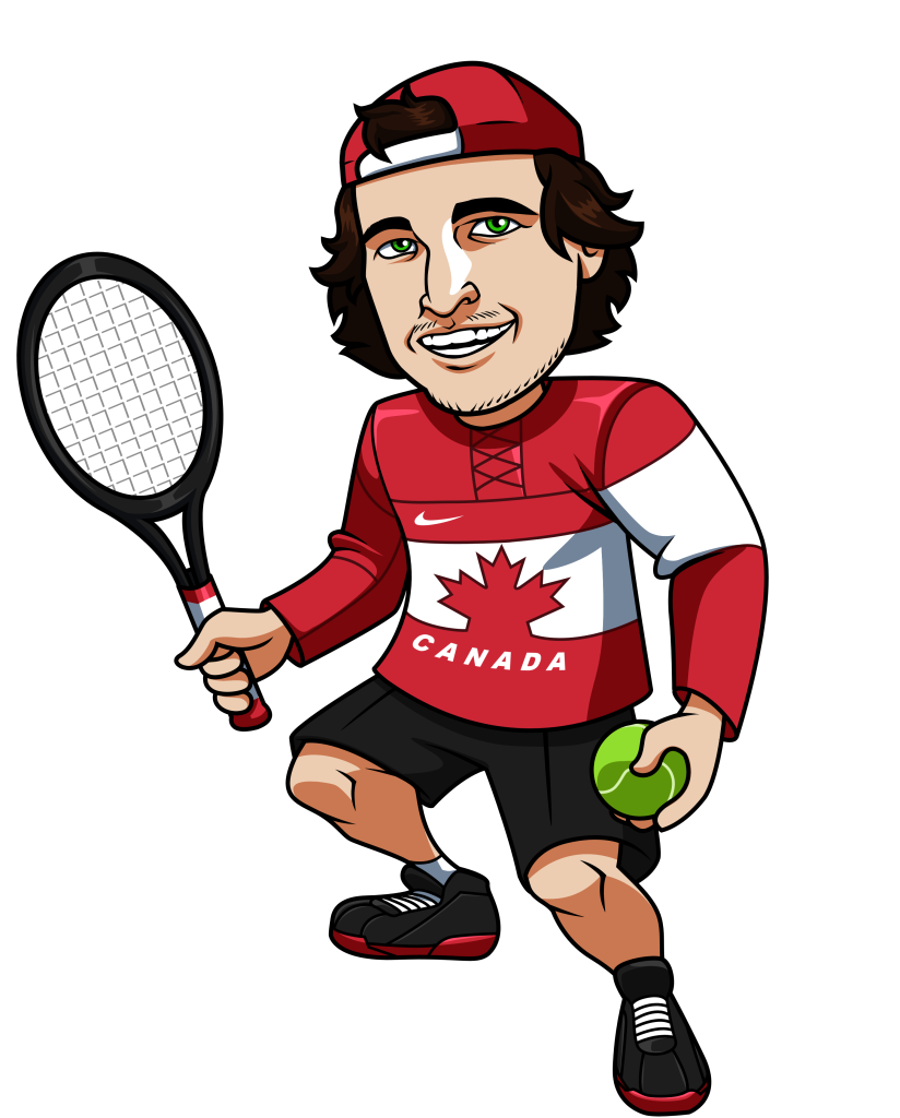 Sports Betting Canadian Tennis Mascot