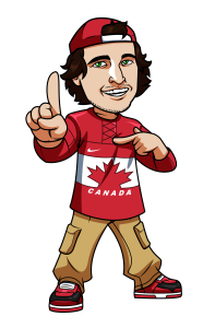 Sports Betting Canadian Mascot