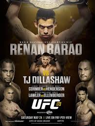 UFC 173 Poster