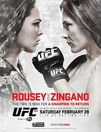UFC 184 Poster